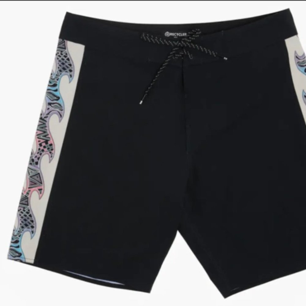 Billabong Men's D Bah Ciclo Pro Performance 18" Boardshorts Color Black Size 33